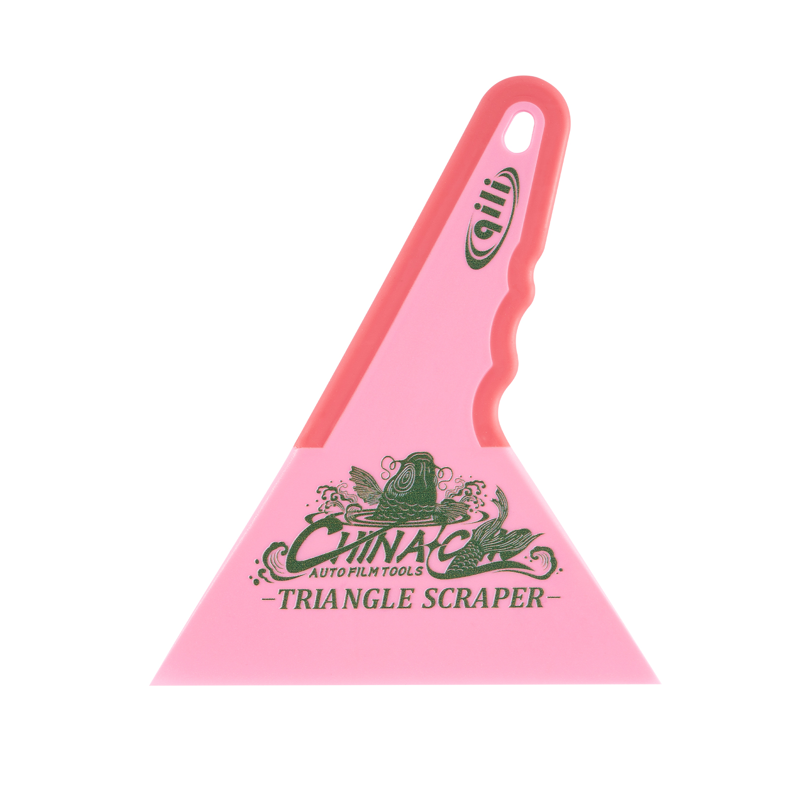Pink Plastic Thin Edge Angle Squeegee